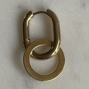 Kolczyk Big Ringo Gold L