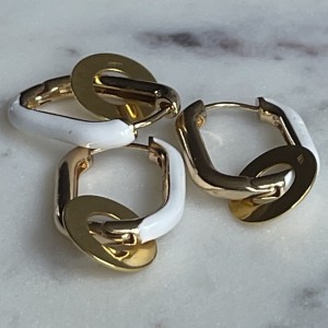 Kolczyk Ringo White Gold s